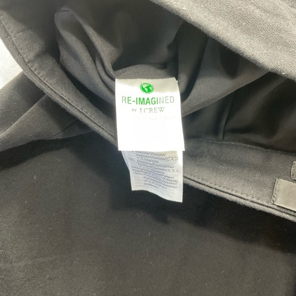 J.Crew No 2 Women’s Lined Black Zip Back Pencil Skirt Size 16 - Picture 8 of 9